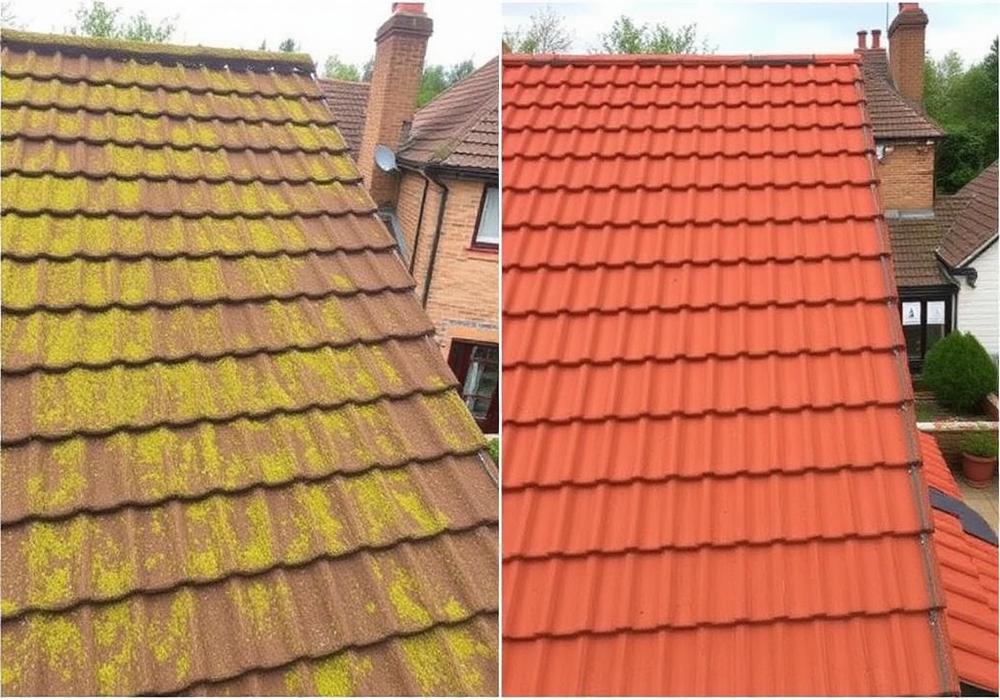 Why you should clean moss from your roof